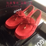 紅色-豆豆鞋(女款)